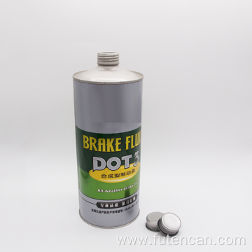 1L Cleaning Brake Fluid Metal Cans